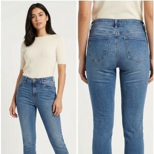 Buffalo David Bitton Women's Hi Rise Skinny Jeans in Classic Denim